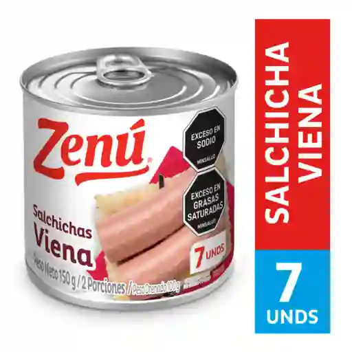 Zenú Pack Salchicha Viena de Cerdo y Pollo