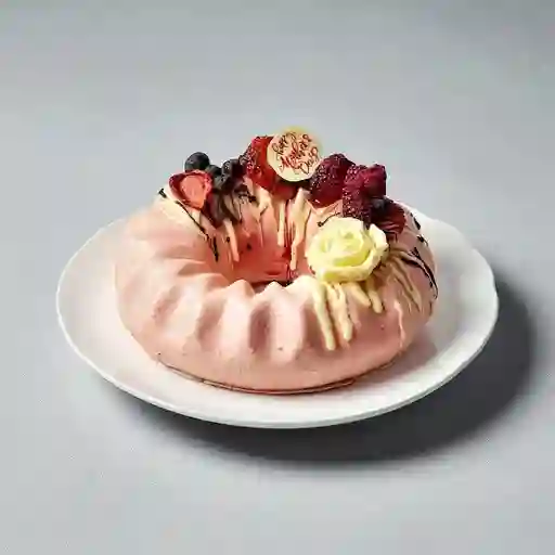 Postre Helado Flor Floral