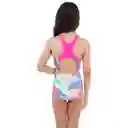 Vestido de Baño Medalist Paradise Palm Junior Femenino 10 Speedo