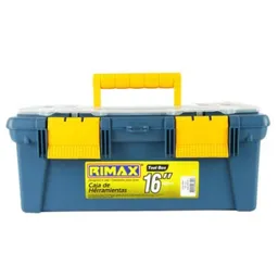 Rimax Caja de Herramientas Panal Azul-Amarillo 16 Pulgadas