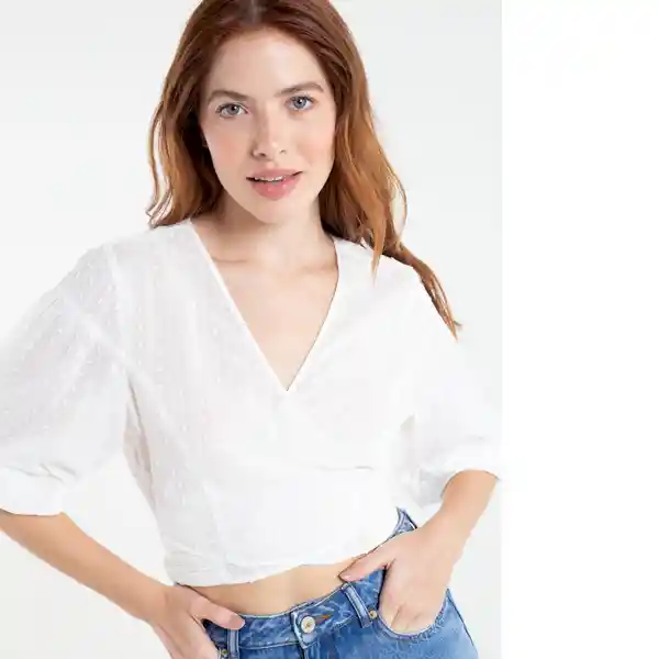  Camisa Pepper Mujer Crudo Puro Claro Talla S Naf-Naf 