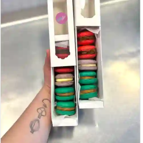 Caja X 5 Macarons Variados