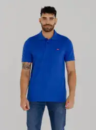 Levi'S Camiseta Polo Azul Medio Talla M