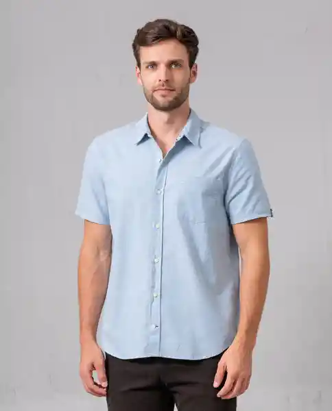 Camisa Hombre Azul L G10F100_AZU184025 Rifle