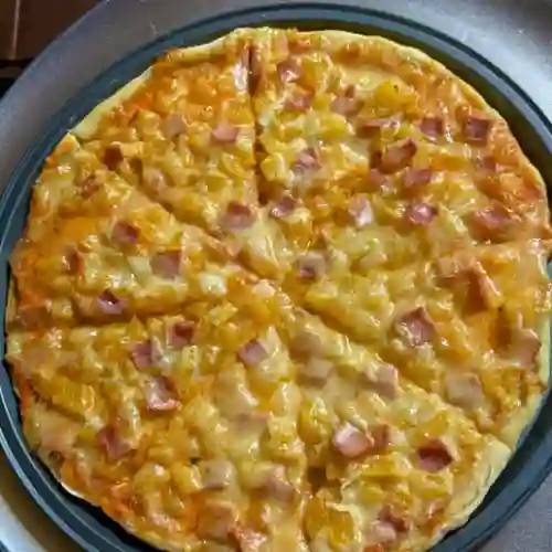 Pizza Pequeña Mitad y Mitad