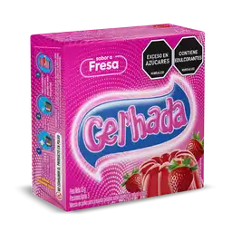 Gelhada Gelatina en Polvo Sabor a Fresa