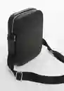 Bolso Allday Negro Talla 99 Hombre Mango