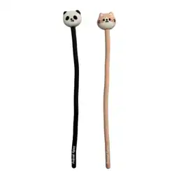 Organizador de Cables Animal Faces Gato y Panda Miniso