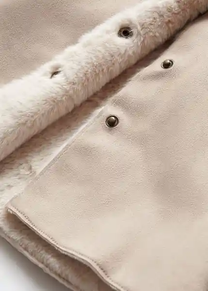 Abrigo Brownie5 Arena Talla 63 Niños Mango
