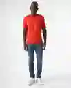 Camiseta Hombre Rojo Talla XL 842G000_ROJ181564 Americanino