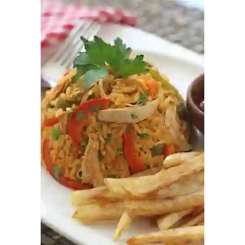 Arroz de Pollo Grande (5 Personas)