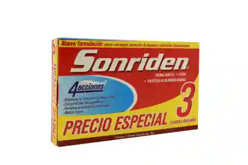 Sonrident Crema Dental Triple Accion