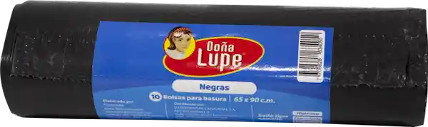 Doña Lupe Bolsa para Basura Negra 60 x 90 Cm