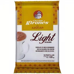 Girones Chocolate De Mesa Light Sin Azucar