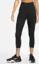 Nike Pantalón One Dri Fit Hr Crop Tght Mujer Negro XS DM7276-010