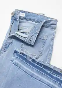 Jean Pocket Tejano Claro Talla 18 Teen Niñas Mango