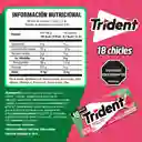 Trident Chicle Sin Azúcar Sandía 30.6 g
