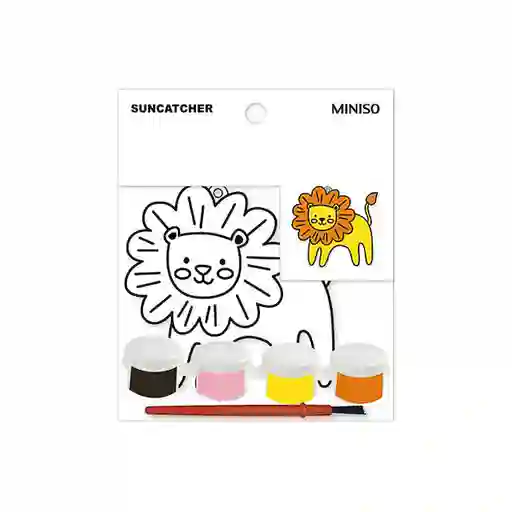 Miniso Set Para Pintar de Atrapasueños Forma de León