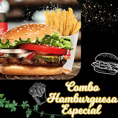 Combo de Hamburguesa Especial Coca-cola
