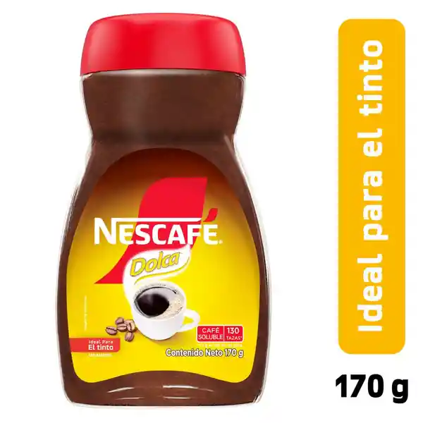 Nescafé Dolca Café Instantáneo para Tinto