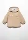 Chamarra Parka Noha Niños Beige Talla 70 Mango