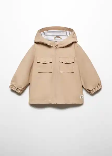 Chamarra Parka Noha Niños Beige Talla 70 Mango