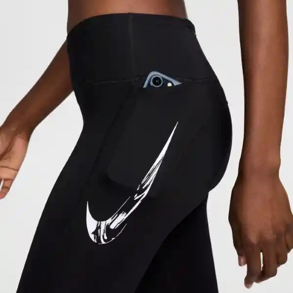 Nike Pantalón W Fast mr Blanco Para Mujer Talla XS