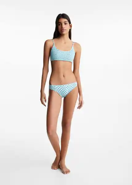 Bikini Candela Verde Talla 18 Niñas Mango