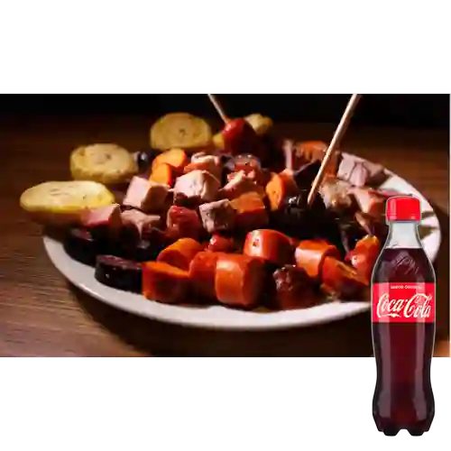 Combo Porción de Chorillena +Cocacola Orig 400ml