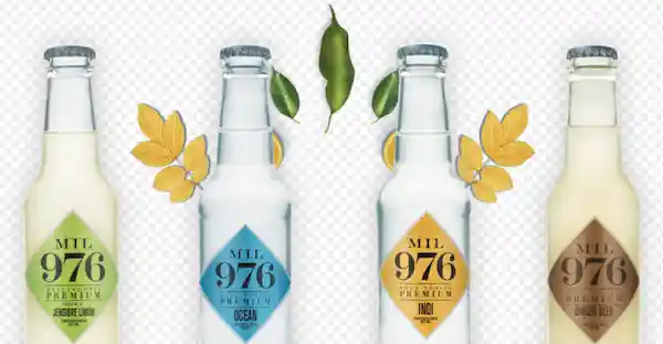  Mil 1976 Agua Tonica Ginger Ale Verde 