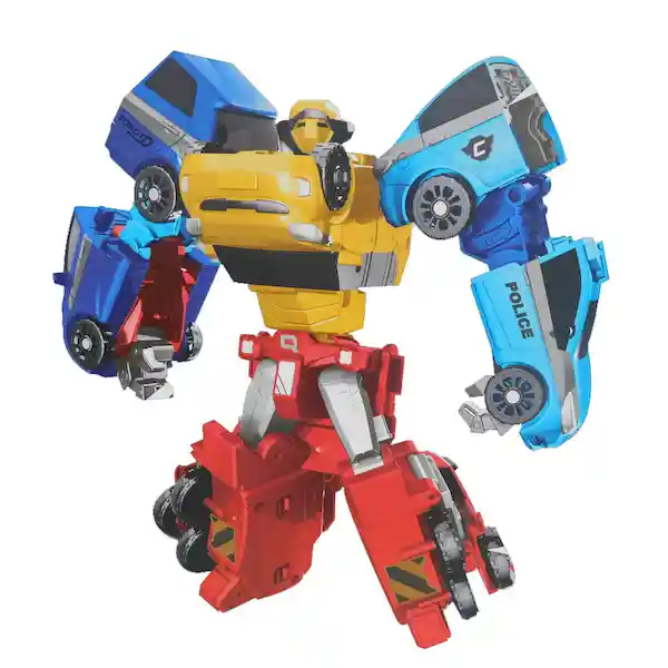 Faroplay Juguete Blaze Robot Transformable Quatran