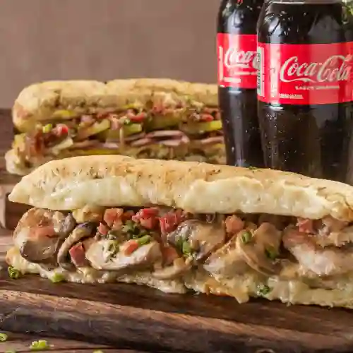 Especial | 2 Panini + 2 Coca Cola