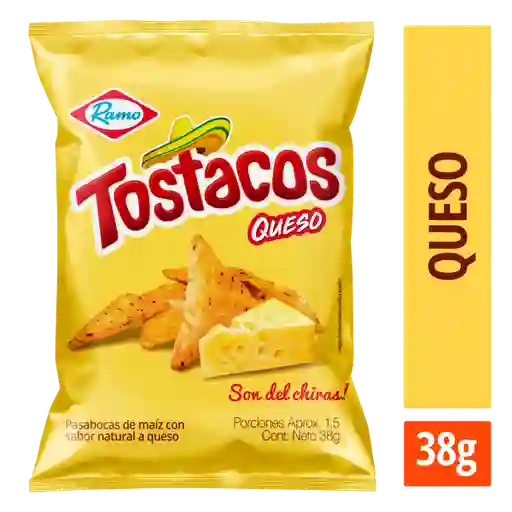 Tostacos Sabor Queso 38 g