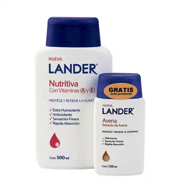 Lander Crema Con Vitamina