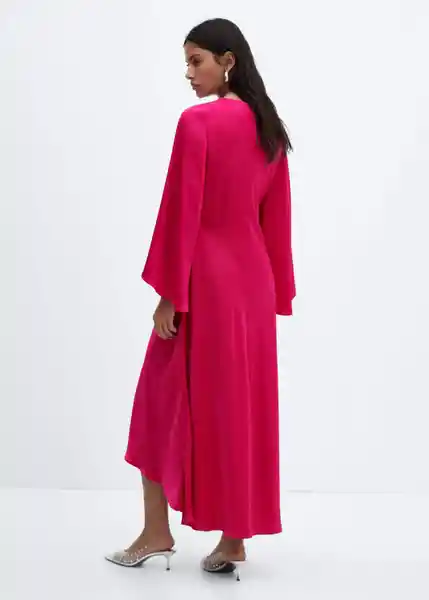 Vestido Rosa-A Fucsia Talla XS Mujer Mango