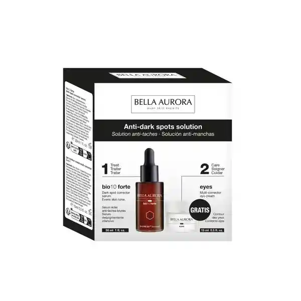 Bella Aurora Kit Antimanchas Bio10 Forte Sérum + Contorno de Ojos Antimanchas