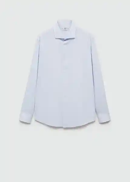 Camisa Selva Azul Talla XXL Hombre Mango