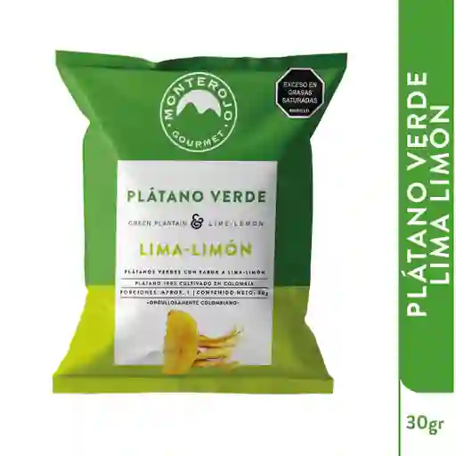 Platanos Verdes Lima Limón 30gr MonteRojo Gourmet