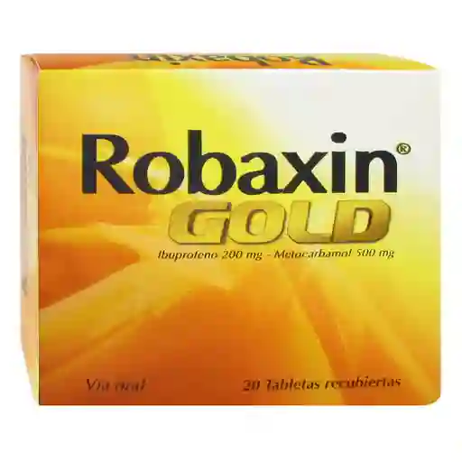 Robaxin Gold Sobre X 10 Tabletas