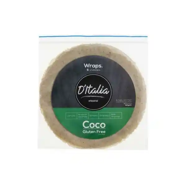 Ditalia Wrap Coco Libre Gluten