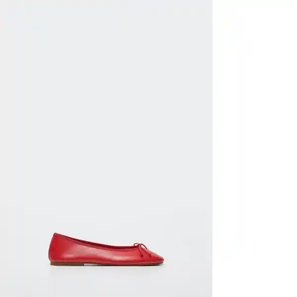 Zapato Paso Rojo Talla 36 Mujer Mango