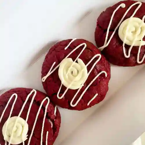 Galleta Red Velvet con Cheesecake