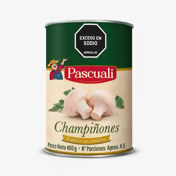 Pascuali Champiñon Entero