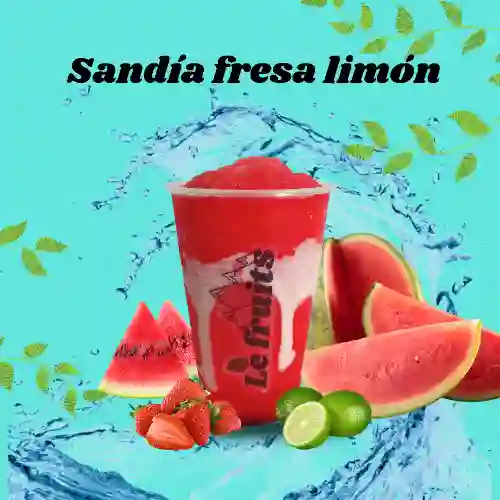 Sandia, Fresa y Limón