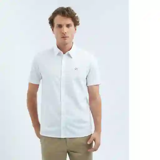 Camisas M/c Oxford Duck Blanco 0 Claro Talla Xl Hombre Chevignon