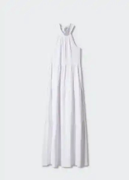 Vestido Java Blanco Talla XL Mujer Mango