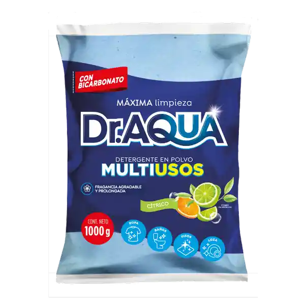 Dr Aqua Detergente Polvo Multiuso
