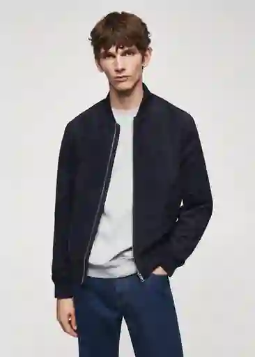 Chaqueta Bero-I Navy Talla M Hombre Mango