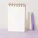 Libreta 60 Hojas Khaki Miniso