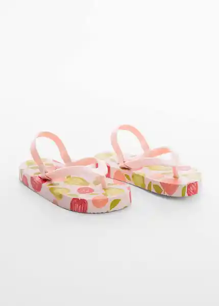 Chanclas Fruitb Peach Talla 23 Niñas Mango